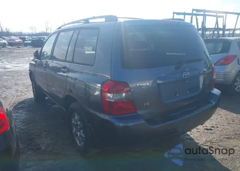 2006 Toyota Highlander V6 z USA, uszkodzony, nr VIN JTEDP21A160105442